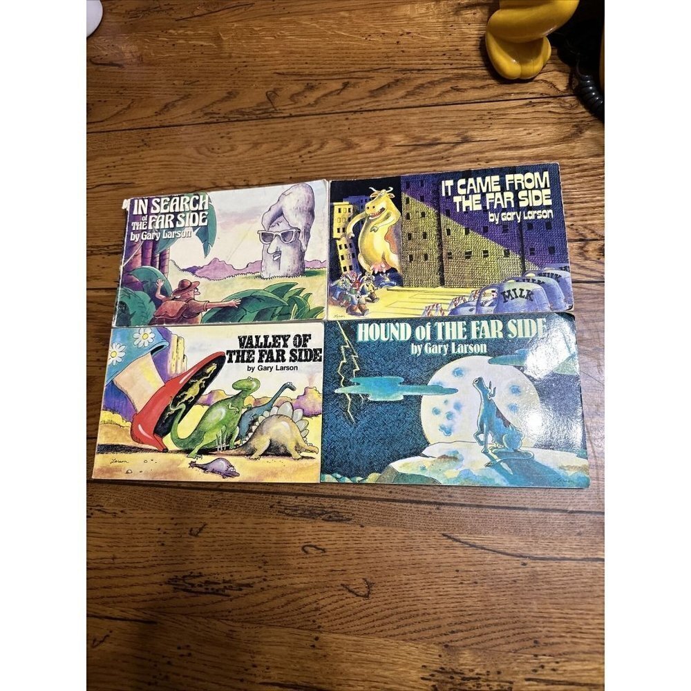 Gary Larson The Far Side Books, Lot Of 4